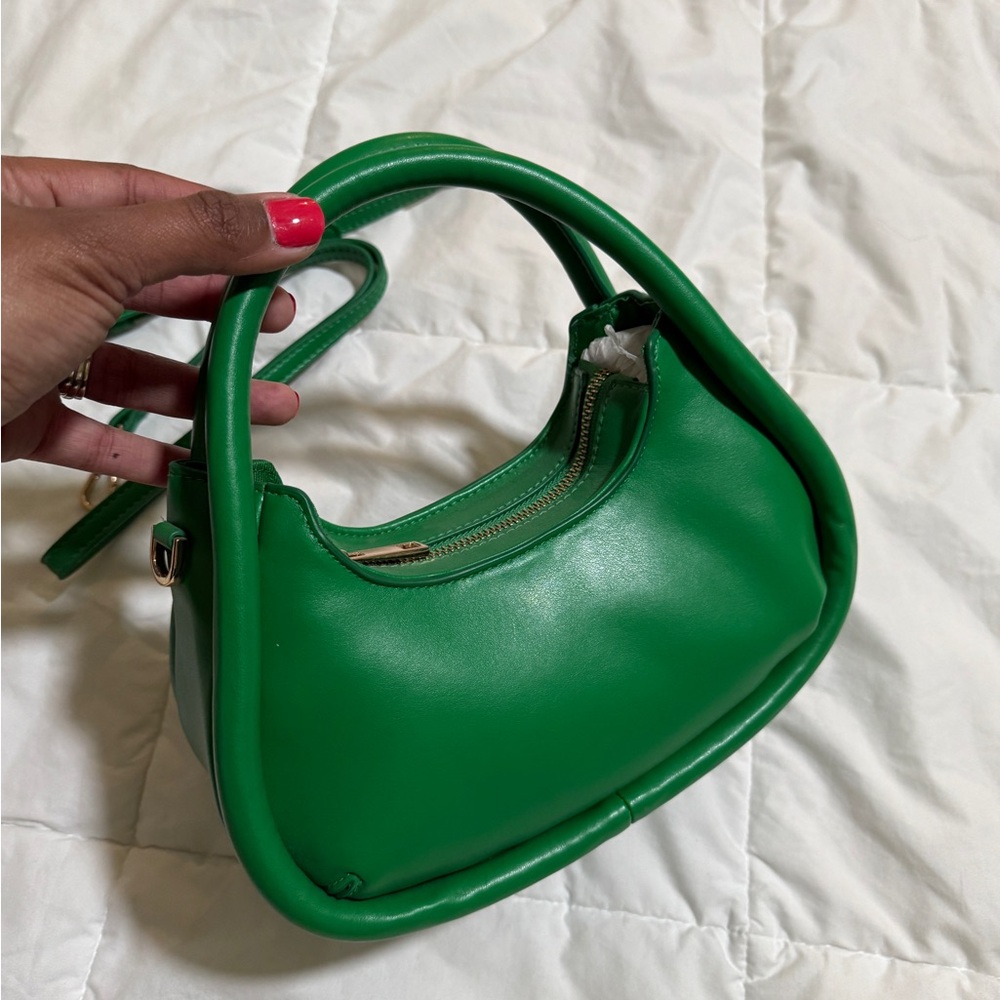 Target Green Mini Bag with Sleek Design